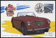 Great Britain 1996 Classic Sports Cars 37p Austin Healey 100 on Mercury illustrated (Limited Edition) cover with special Beaulieu cancel, SG 1947