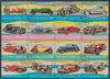 Equatorial Guinea 1974 Early Cars perf set of 16 values fine used