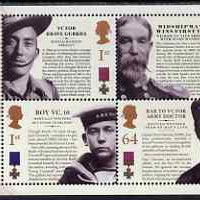 Great Britain 2006 150th Anniversary of Victoria Cross perf m/sheet unmounted mint, SG MS 2665