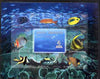 China 1998 UPU Congress - Marine Life perf sheetlet containing set of 8 values plus label unmounted mint SG MS 4354