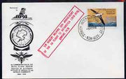 Australian Antarctic Territory 1978 BPA cover commemorating the 50th Anniversary of First Antarctic Flight & 50 Years of Flying Doctor Service, illustrated plus cachet in red