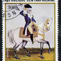 Central African Republic 1982 250th Birth Anniversary of George Washington 300f (from Anniversaries set) superb cto used, SG 839