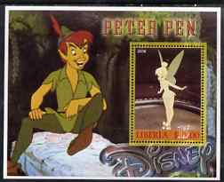 Liberia 2006 Walt Disney - Peter Pan perf m/sheet fine cto used