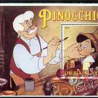 Liberia 2006 Walt Disney - Pinocchio perf m/sheet fine cto used