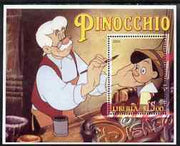 Liberia 2006 Walt Disney - Pinocchio perf m/sheet fine cto used