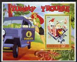 Liberia 2006 Walt Disney - Tummy Trouble perf m/sheet fine cto used