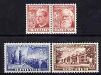 Australia 1951 50th Anniversary of Commonwealth of Australia perf set of 4 unmounted mint, SG 241-4