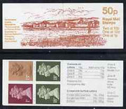 Great Britain 1986 Roman Britain No.3 (Porchester Castle) 50p booklet complete, SG FB38