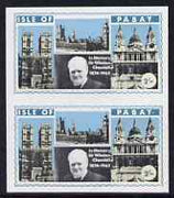 Pabay 1968 Churchill 2s imperf pair unmounted mint