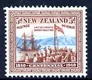 New Zealand 1940 HMS Britomar 5d unmounted mint, SG 620