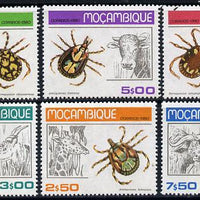 Mozambique 1980 Ticks set of 6 unmounted mint SG 797-802*