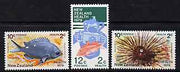 New Zealand 1979 Health - Marine Life & Photography set of 3 unmounted mint SG 1197-99