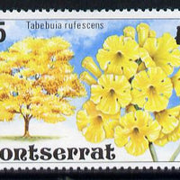 Montserrat 1976 Yellow Poui Tree $5 def with wmk sideways inverted (SG 384Ei)*