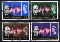 Gilbert & Ellice Islands 1966 Churchill Commem perf set of 4 fine cds used, SG106-9