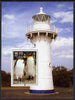 Djibouti 2004 Penguins #3 (Lighthouse in background) perf m/sheet unmounted mint