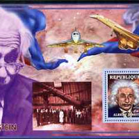 Guinea - Conakry 2006 Albert Einstein perf s/sheet #3 containing 1 value (Concorde) unmounted mint Yv 321