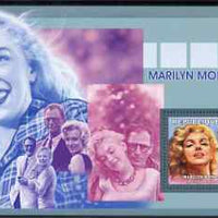 Guinea - Conakry 2006 Marilyn Monroe perf s/sheet #1 containing 1 value (with Arthur Miller) unmounted mint Yv 325