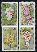 Ascension 1985 Wild Flowers set of 4 unmounted mint, SG 389-92