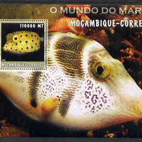 Mozambique 2002 Tropical Fish #2 perf s/sheet containing 1 value unmounted mint Yv 137