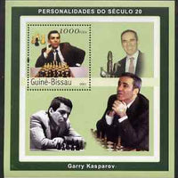 Guinea - Bissau 2001 Garry Kasparov perf s/sheet containing 1 value unmounted mint Mi 1961