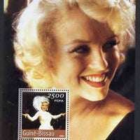 Guinea - Bissau 2001 Marilyn Monroe #1 perf s/sheet containing 1 value unmounted mint Mi BL368