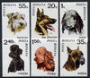 Rumania 1971 Dogs set of 6 unmounted mint, SG 3788-93, Mi 2908-13