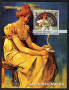 Guinea - Bissau 2003 Paintings by Mucha #1 perf s/sheet containing 1 value unmounted mint Mi BL437