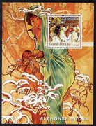 Guinea - Bissau 2003 Paintings by Mucha #2 perf s/sheet containing 1 value unmounted mint Mi BL440