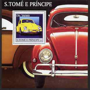 St Thomas & Prince Islands 2003 Volkswagen Cars perf s/sheet containing 1 value unmounted mint Mi BL457, Sc 1545