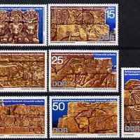 Germany - East 1970 Sudanese Archaeological Excavations perf set of 7 unmounted mint, SG E1300-06