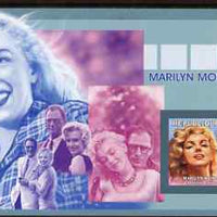 Guinea - Conakry 2006 Marilyn Monroe imperf s/sheet #1 containing 1 value (with Arthur Miller) unmounted mint Yv 325