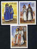 Morocco 1969 Traditional Women's Costumes perf set of 3 unmounted mint, SG 267-9