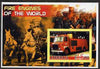 Liberia 2005 Fire Engines of the World #04 imperf s/sheet unmounted mint