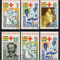 Togo 1966 Red Cross set of 6 cto used, SG 459-64*