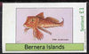 Bernera 1983 Fish (Gurnard) imperf souvenir sheet (£1 value) unmounted mint