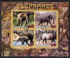 Djibouti 2007 Elephants perf sheetlet containing 4 values fine cto used