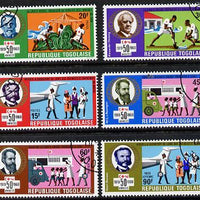 Togo 1969 Red Cross Societies set of 6 cto used, SG 668-73*