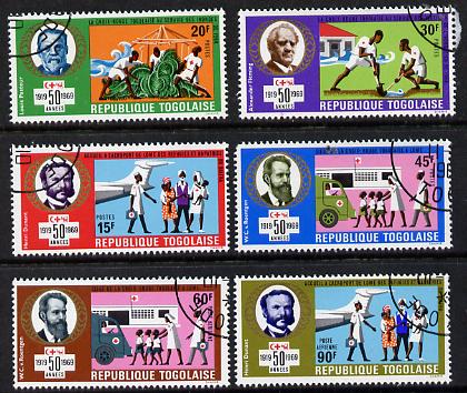 Togo 1969 Red Cross Societies set of 6 cto used, SG 668-73*