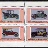 Bernera 1980 Vintage Cars perf set of 4 values (20p to 60p) unmounted mint