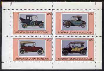 Bernera 1980 Vintage Cars perf set of 4 values (20p to 60p) unmounted mint