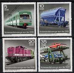 Germany - East 1979 Locomotives & Wagons perf set of 4 unmounted mint, SG E2124-27