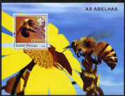 Guinea - Bissau 2003 Bees perf s/sheet containing 1 x 3500 value (with Scouts logo) unmounted mint Mi BL 445