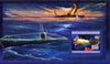 Guinea - Conakry 2006 Submarines perf s/sheet #2 containing 1 value (Nautile & Wreck of the Titanic) unmounted mint