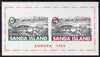 Sanda Island 1966 Churchill overprint & surcharge on 1965 Europa Bridge m/sheet, unmounted mint but slight wrinkles, Rosen S69