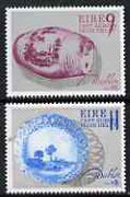 Ireland 1976 Europa - Irish Delft perf set of 2 unmounted mint, SG 396-7