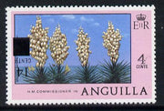 Anguilla 1979 Provisional 14c on 4c (Spanish Bayonet) with surch inverted, SG 346a unmounted mint