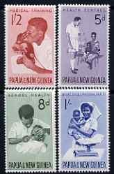 Papua New Guinea 1964 Health Services perf set of 4 unmounted mint, SG 57-60