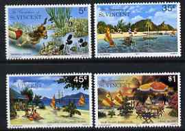 St Vincent - Grenadines 1977 Prune Island set of 4 unmounted mint, SG 100-103