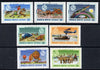 Mongolia 1974 Universal Postal Union Centenary set of 7 (Transport) unmounted mint, SG 816-22