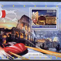 Guinea - Bissau 2008 Europa - 50 Years of Treaty of Rome - Italy perf souvenir sheet unmounted mint